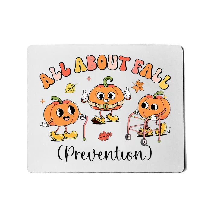 I Love Fall Prevention Fall Occupational Therapy Ot Mousepad