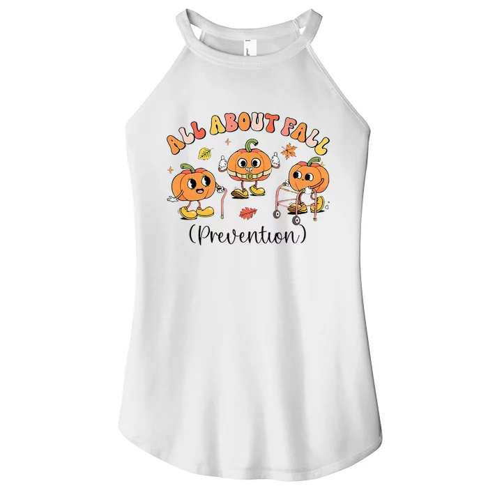 I Love Fall Prevention Fall Occupational Therapy Ot Women’s Perfect Tri Rocker Tank