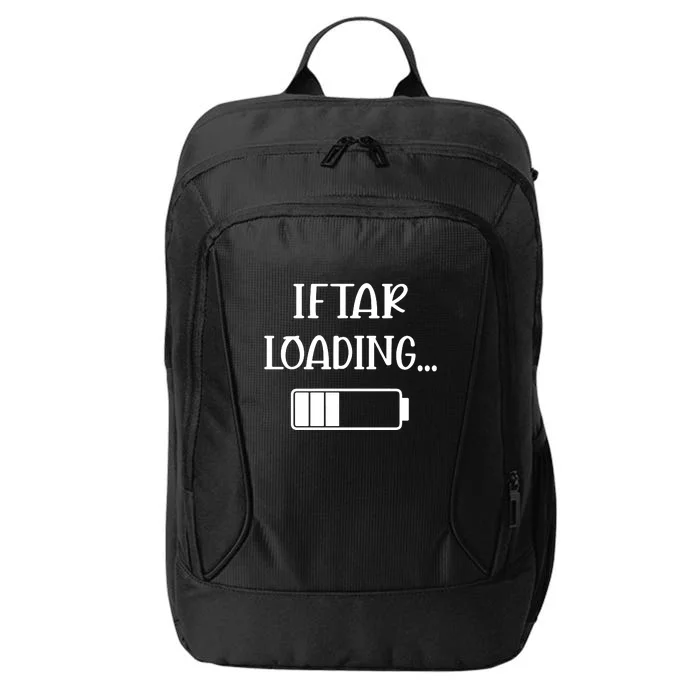 Iftar Loading Funny Muslim Ramadan Kareem Fasting Gift For Ramadan Mubarak City Backpack