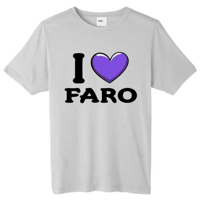 I Love Faro Portugal Proud Portugal Citizen Vacation Gift ChromaSoft Performance T-Shirt