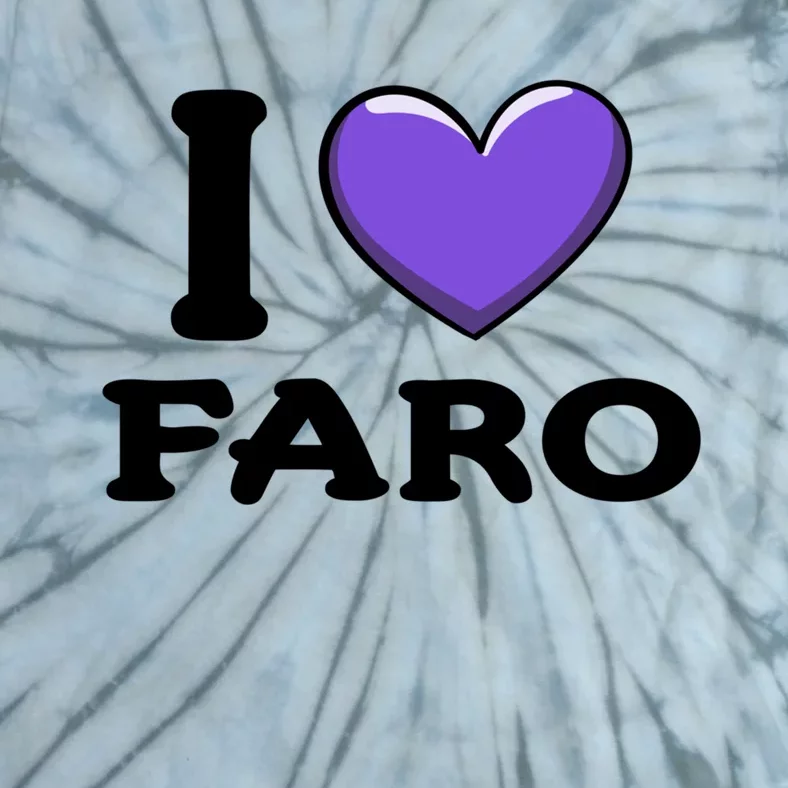 I Love Faro Portugal Proud Portugal Citizen Vacation Gift Tie-Dye T-Shirt