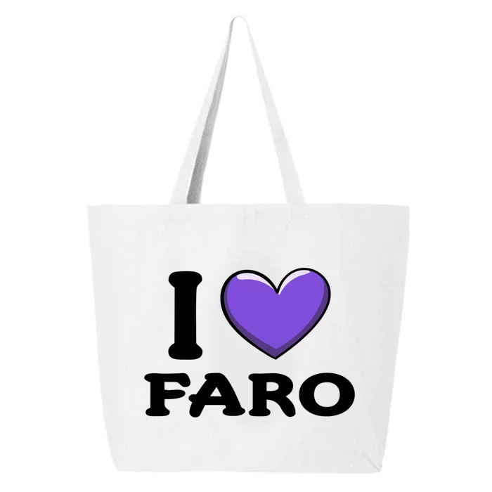 I Love Faro Portugal Proud Portugal Citizen Vacation Gift 25L Jumbo Tote