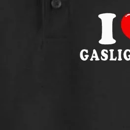 I Love Gaslighting Dry Zone Grid Performance Polo