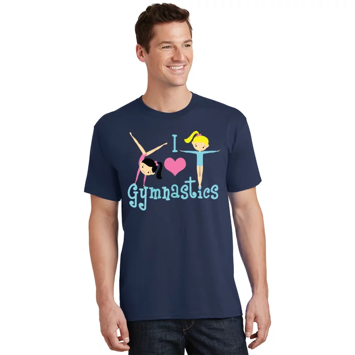 I Love Gymnastics T-Shirt