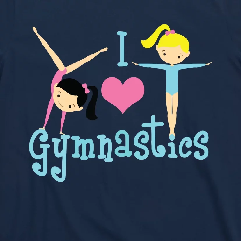 I Love Gymnastics T-Shirt