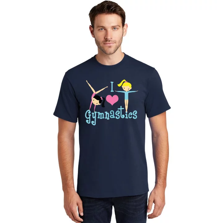 I Love Gymnastics Tall T-Shirt