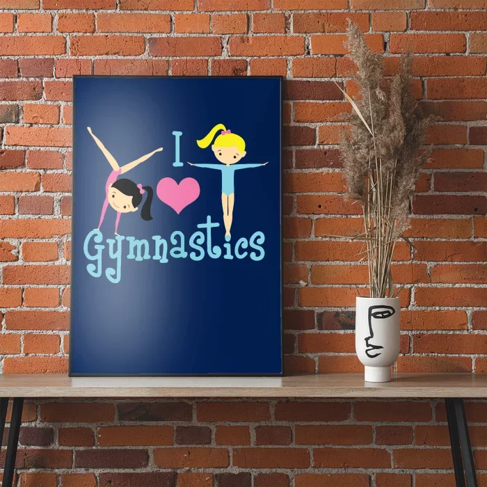 I Love Gymnastics Poster