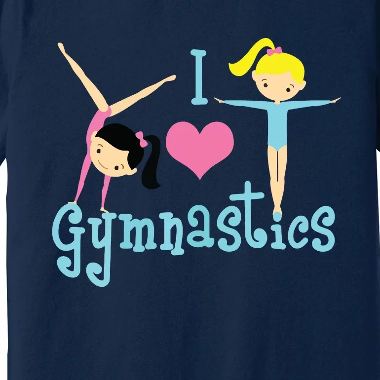 I Love Gymnastics Premium T-Shirt