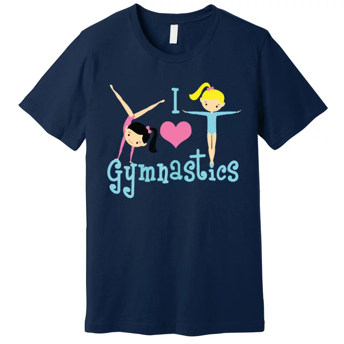 I Love Gymnastics Premium T-Shirt