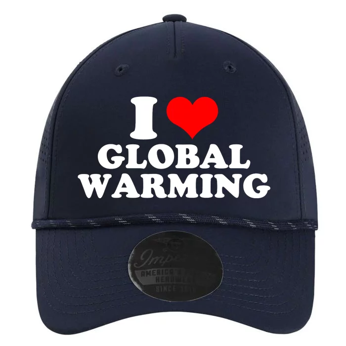 I Love Global Warming Climate Change Performance The Dyno Cap