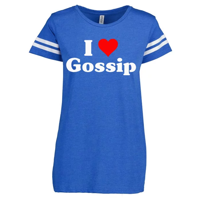 I Love Gossip Enza Ladies Jersey Football T-Shirt