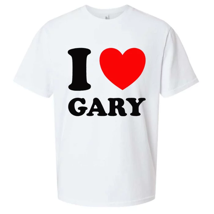 I Love Gary Sueded Cloud Jersey T-Shirt