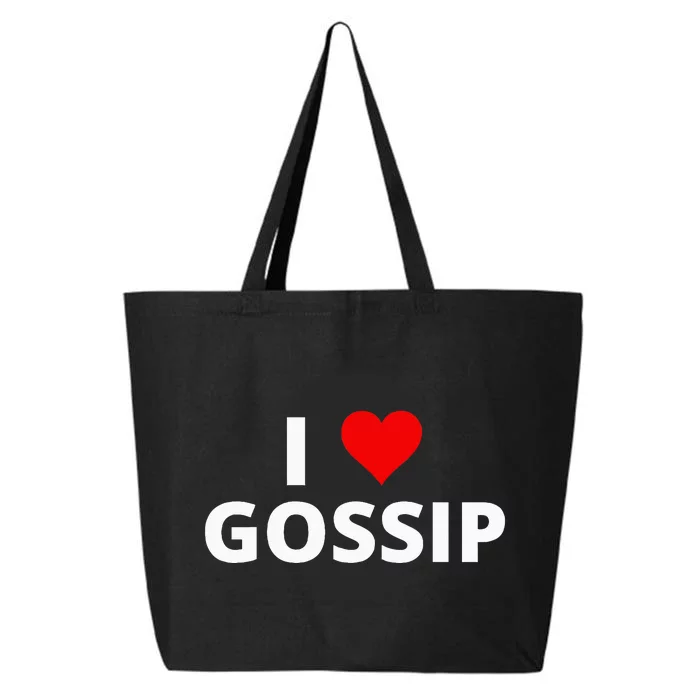 I Love Gossip 25L Jumbo Tote