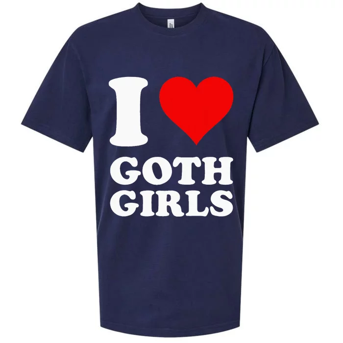 I Love Goth Sueded Cloud Jersey T-Shirt