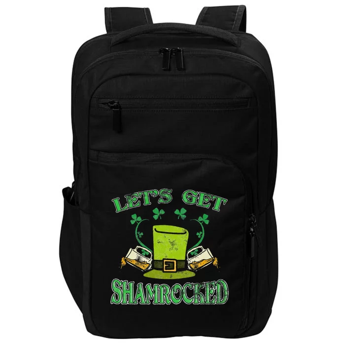 Irishs Let's Get Shamrocked Saint Patrick's Day Impact Tech Backpack