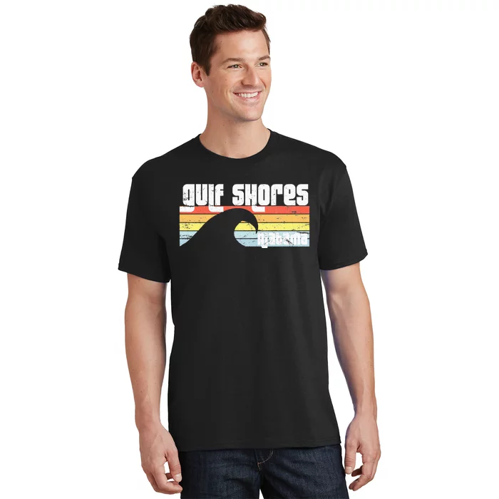 I Love Gulf Shores Alabama Al Gulf Coast Orange Beach T-Shirt