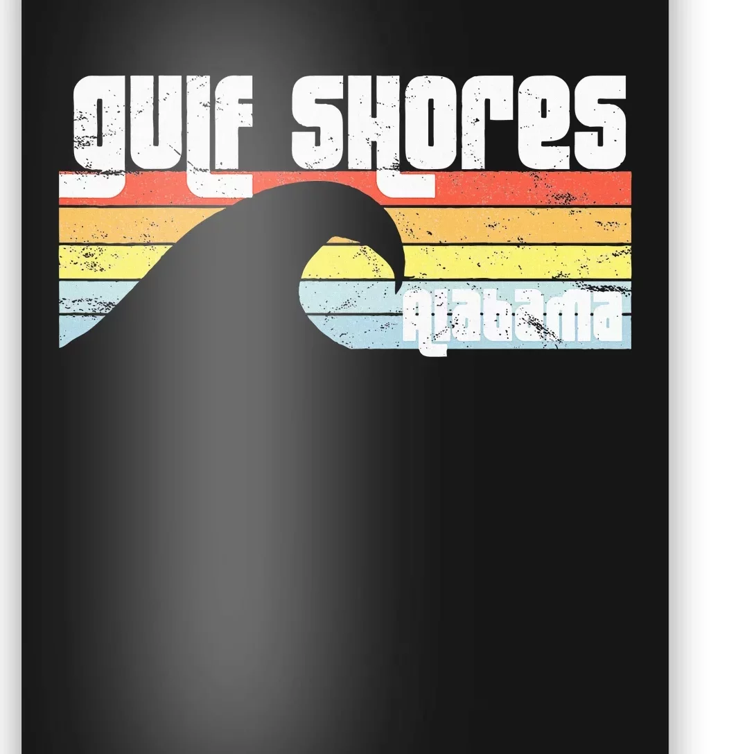 I Love Gulf Shores Alabama Al Gulf Coast Orange Beach Poster