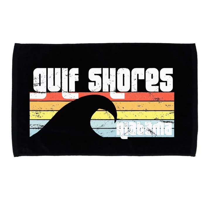 I Love Gulf Shores Alabama Al Gulf Coast Orange Beach Microfiber Hand Towel