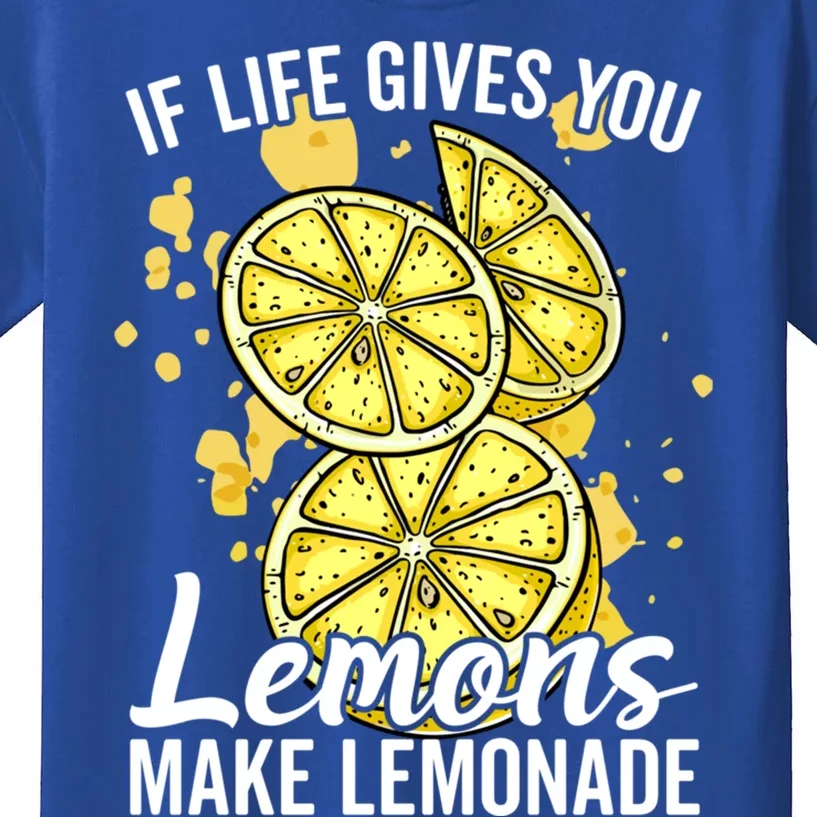 If Life Gives You Lemons Make Lemonade Stand Gift Kids T-Shirt