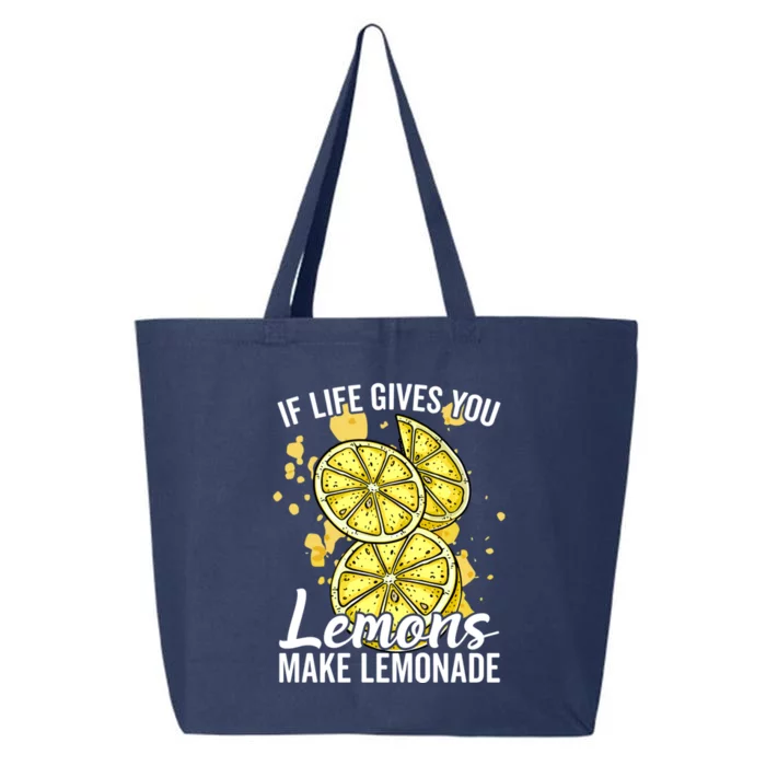 If Life Gives You Lemons Make Lemonade Stand Gift 25L Jumbo Tote