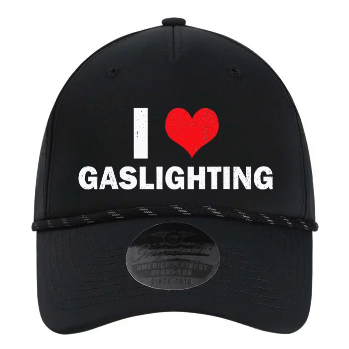 I Love Gaslighting I Heart Gaslighting Gaslight Lover Funny Performance The Dyno Cap