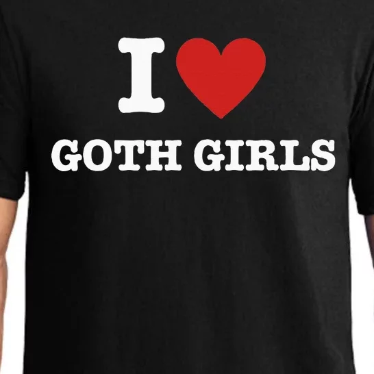 I Love Goth Pajama Set