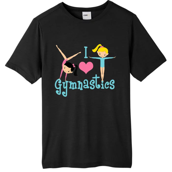 I Love Gymnastics TShirt ChromaSoft Performance T-Shirt