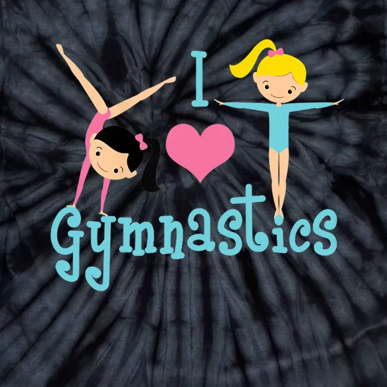 I Love Gymnastics TShirt Tie-Dye T-Shirt