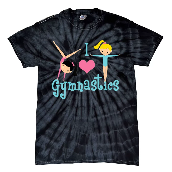 I Love Gymnastics TShirt Tie-Dye T-Shirt