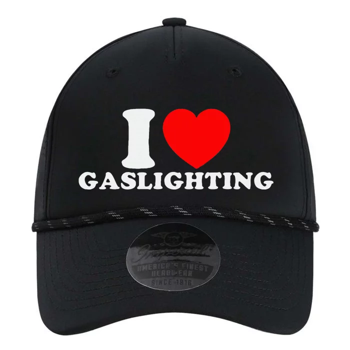 I Love Gaslighting Funny I Heart Gaslighting Gaslight Lover Performance The Dyno Cap