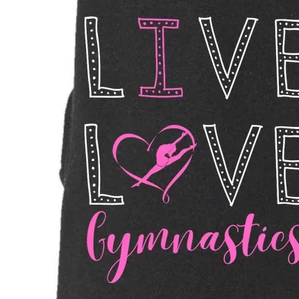 I Love Gymnastics Doggie 3-End Fleece Hoodie