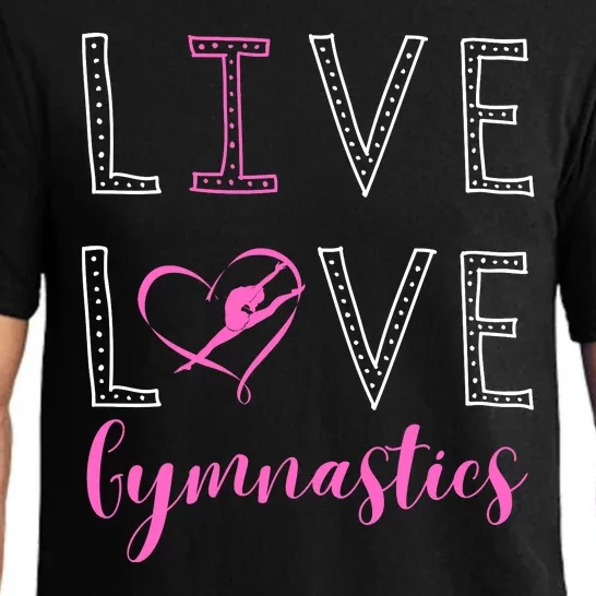 I Love Gymnastics Pajama Set