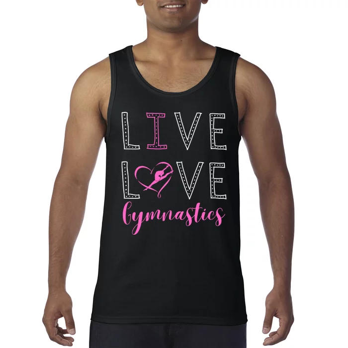 I Love Gymnastics Tank Top