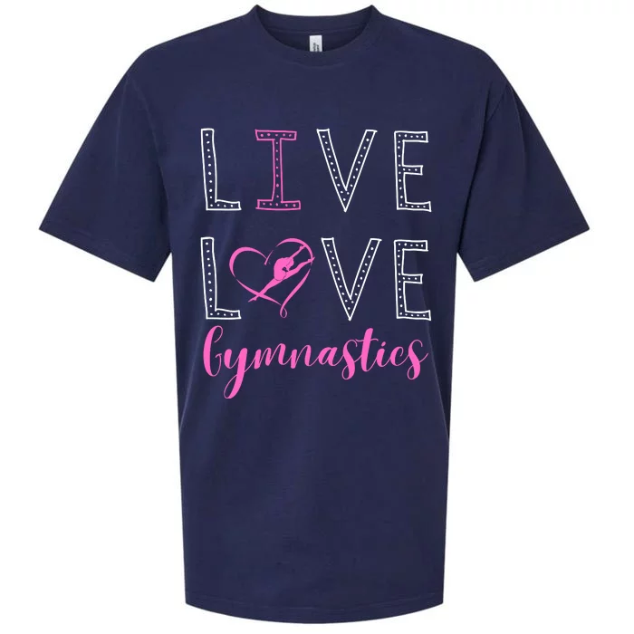 I Love Gymnastics Sueded Cloud Jersey T-Shirt