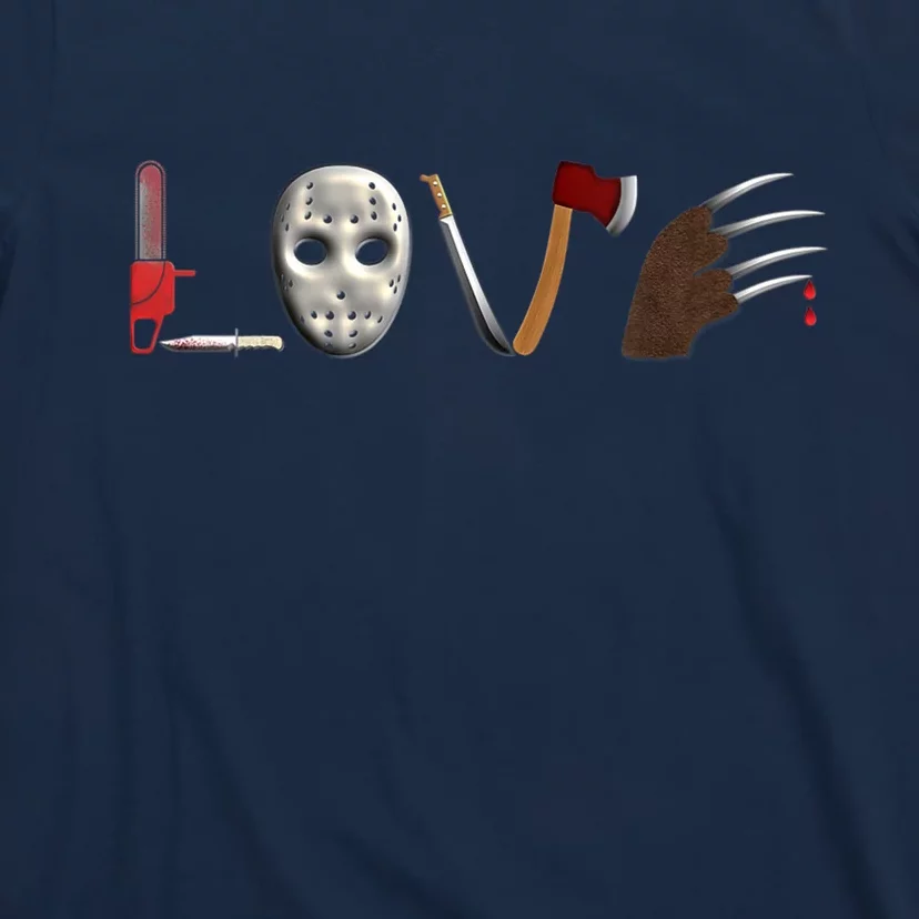 I Love Horror Movies Scary Movie T-Shirt