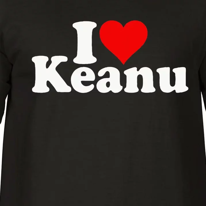 I Love Heart Keanu Comfort Colors T-Shirt