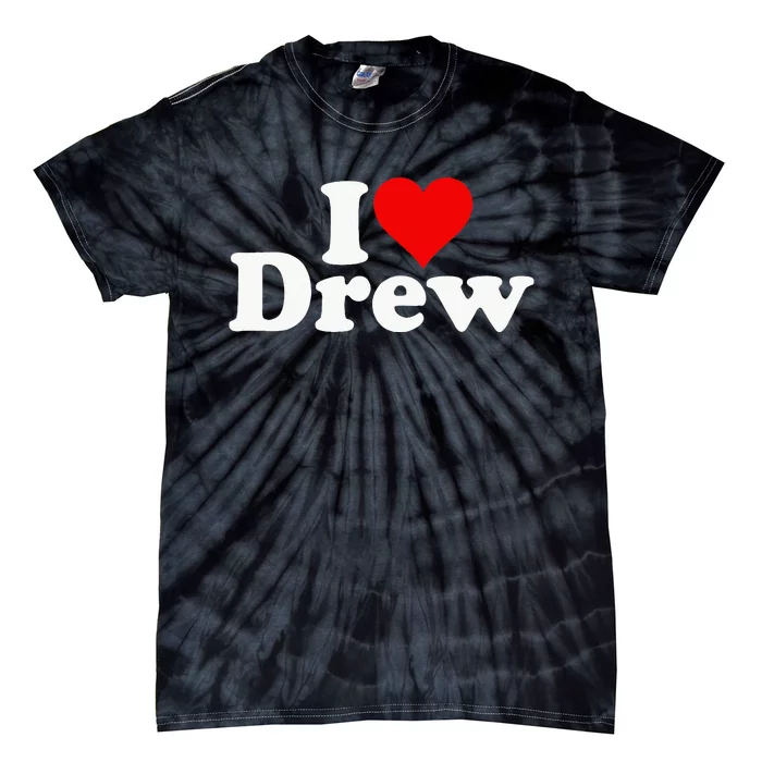 I Love Heart Drew Tie-Dye T-Shirt