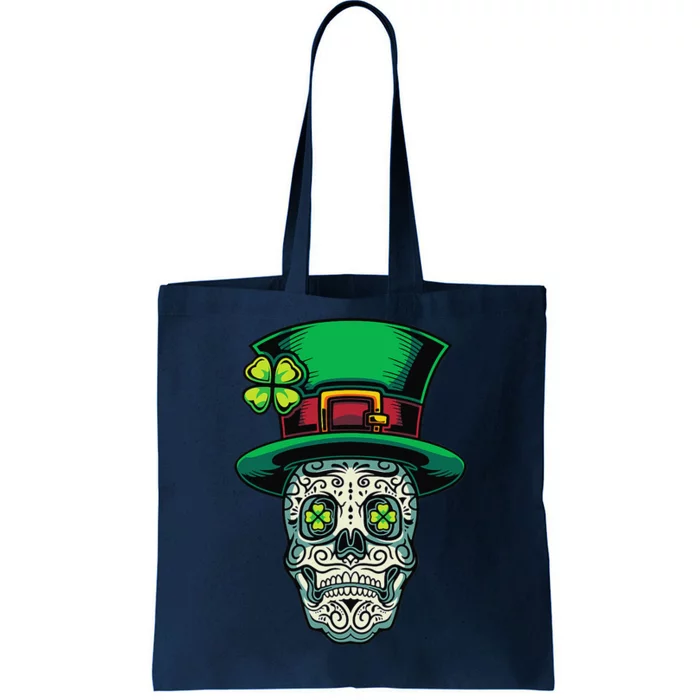 Irish Leprechaun Hat Calavera Cinco De Mayo Tote Bag