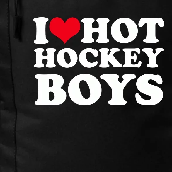 I Love Hot Hockey I Heart Hot Hockey Daily Commute Backpack