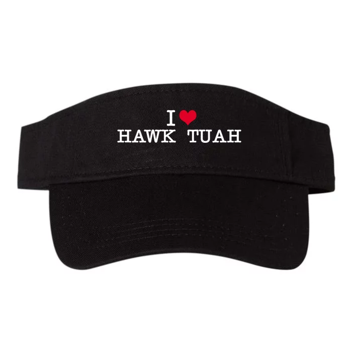 I Love Hawk Tuah Valucap Bio-Washed Visor