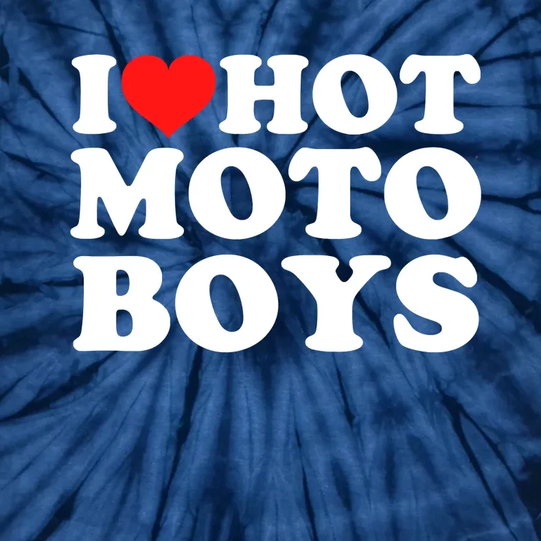 I Love Hot Moto Tie-Dye T-Shirt