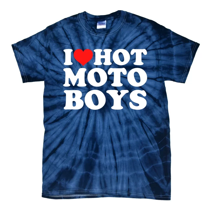 I Love Hot Moto Tie-Dye T-Shirt