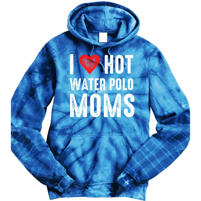 I Love Hot Water Polo Moms Funny Gift Tie Dye Hoodie