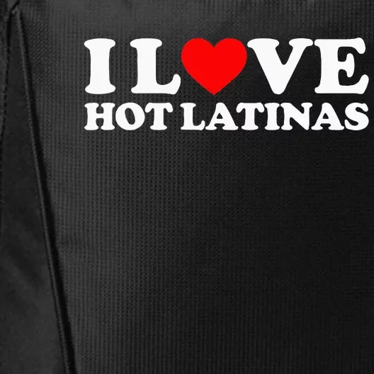 I Love Hot Latinas City Backpack