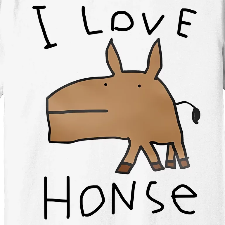 I Love Honse Premium T-Shirt