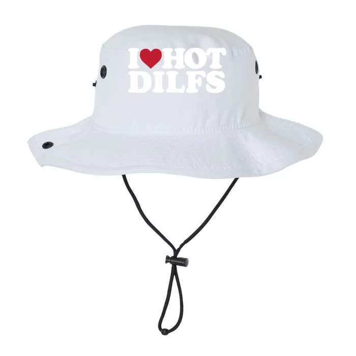 I Love Hot Dilfs Gift I Love Hot Dilfs Cool Gift Legacy Cool Fit Booney Bucket Hat