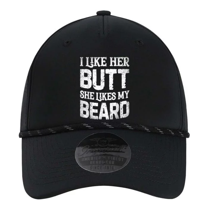 I Like Her Butt She Likes My Beard Funny Joke Performance The Dyno Cap