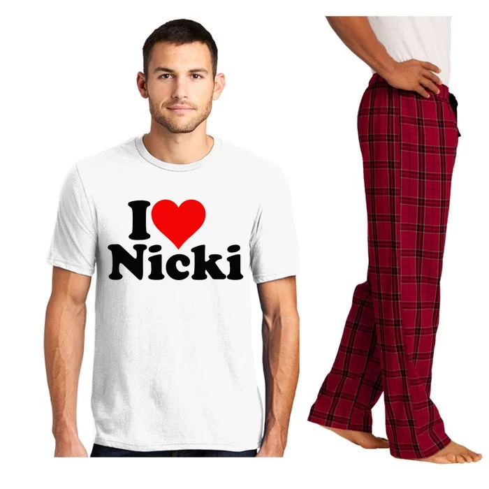 I Love Heart Nicki Pajama Set