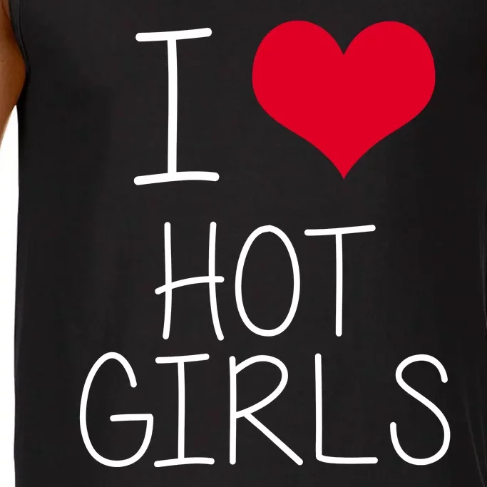 I Love Hot Girls Comfort Colors® Tank Top