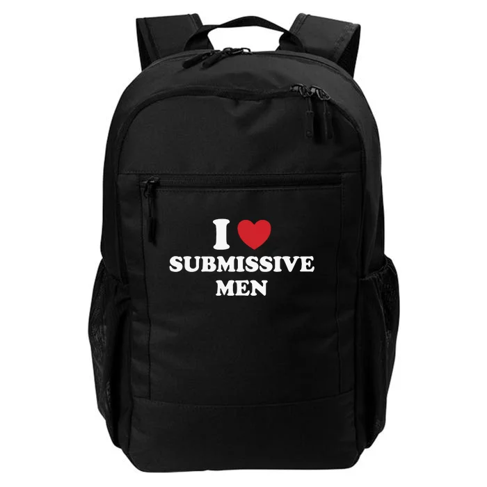 I Love Heart Submissive Daily Commute Backpack